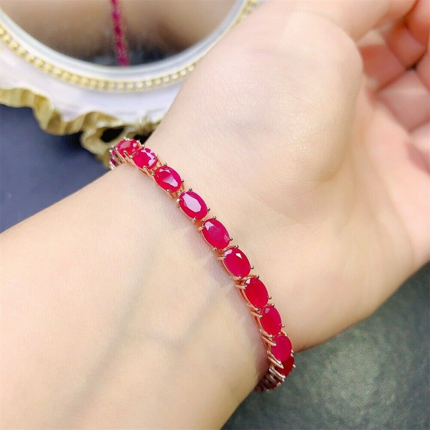 Ruby Bracelet, Ruby Tennis Bracelet 925 Sterling Silver, Sterling Silver Ruby Bracelet, Ruby Bracelets For Women, Natural Ruby, Ruby Gemstone, Natural Ruby Bracelet, Genuine Ruby Bracelet, Women's Ruby Bracelets, Natural Ruby Tennis Bracelet, Bright Red Ruby Bracelet, Sterling Silver Ruby Bracelet, Gold Ruby Bracelet, Ruby Tennis Bracelets For Women, Rose Gold Ruby Bracelet, Ruby Gemstone Bracelet, July Birthstone Ruby, Women's Ruby Jewelry