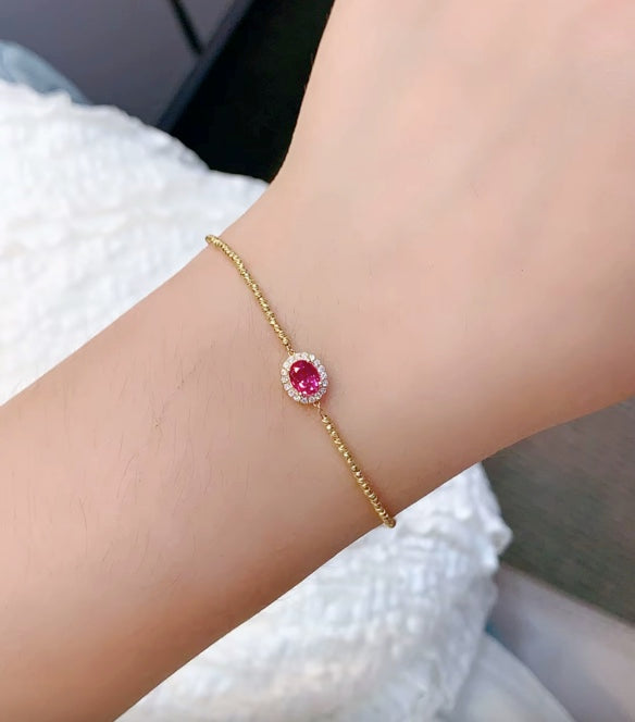 Ruby & Diamond Bracelet, Ruby and Diamond Bracelet, Genuine Ruby Bracelet, Ruby Tennis Bracelet, Single Stone Ruby Bracelet, Natural Ruby Bracelet, Genuine Ruby Bracelet 18k Gold, Women's Ruby Bracelets 18k Gold, Bright Red Ruby Bracelet, Pink Ruby Bracelet, 18k Yellow Gold Ruby Bracelet, Solid Gold Ruby Bracelet, Ruby Tennis Bracelets For Women, Ruby Gemstone Bracelet, July Birthstone Ruby, Women's Ruby Jewelry