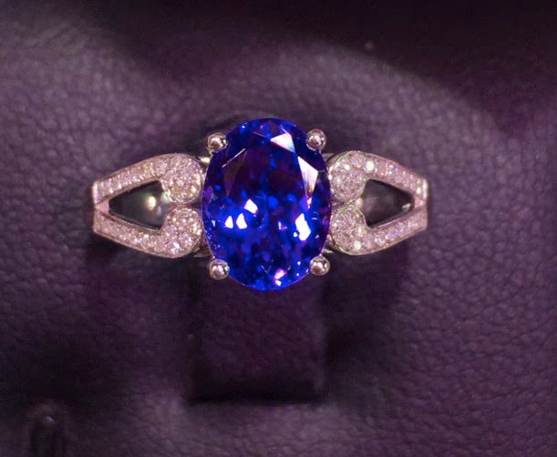 Natural Blue Tanzanite Ring, Tanzanite Engagement Ring, Oval Cut Tanzanite Ring, Tanzanite Diamond Ring, Blue Tanzanite Diamond Ring, Blue Tanzanite Engagement Ring, Blue Tanzanite Diamond Ring, Natural Blue Tanzanite Ring with Diamond, Blue Tanzanite Diamond Ring, Blue Tanzanite and Diamond Ring, Blue Tanzanite & Diamond Ring, 18k White Gold Tanzanite Ring, Solid White Gold Tanzanite Ring, Tanzanite Ring’s For Women, Engagement Ring Blue Tanzanite, Blue Tanzanite Engagement Ring, Tanzanite Diamond Ring