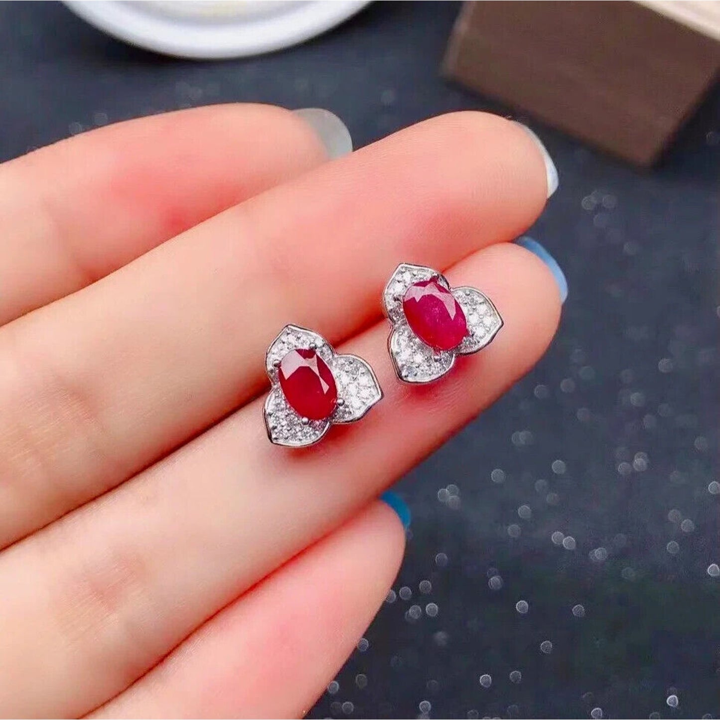 Ruby Earrings, Women's Ruby Earrings, Natural Ruby Earrings, Ruby Jewelry, Sterling Silver Ruby Earrings, Genuine Ruby Earrings, Ruby Stud Earrings, Natural Ruby, Burma Ruby, January Birthstone Earrings, January Birthstone Ruby, Ruby Spiritual Meaning, Ruby Jewelry For Women, Natural Ruby Jewelry