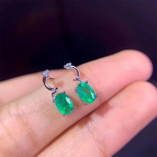 Emerald Earrings, Natural Emerald, Natural Emerald Earrings, Gold Emerald Earrings, Silver Emerald Earrings, Rose Gold Emerald Earrings, Genuine Emerald Earrings, Natural Emerald Jewelry, Emerald Chandelier Earrings, Emerald Statement Earrings, Emerald Long Earrings, Sterling Silver Emerald Earrings, May Birthstone Emerald, Anniversary Gift Emerald, Emerald Jewelry For Women, Gift For Wife Emerald