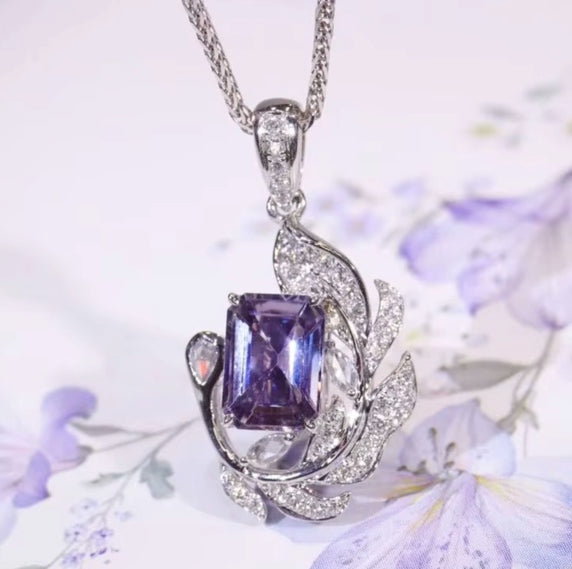 1.26Ct Natural Purple Sapphire & Diamond Pendant Necklace 18k White Gold, Purple Sapphire Necklace, Purple Sapphire Pendant Necklace, Natural Sapphire, Natural Purple Sapphire, Natural Sapphire Pendant, Natural Sapphire Necklace, 18k White Gold, 18k Gold, Gold Sapphire Pendant, Pink Sapphire, Pink Sapphire Pendant, Genuine Sapphire, Sapphire Necklace, Natural Diamond, Diamond Gemstone Pendant, Gemstone Diamond Pendant, Sapphire Jewelry, Natural Sapphire Jewelry, Purple Sapphire Jewelry, Sapphire Jewelry