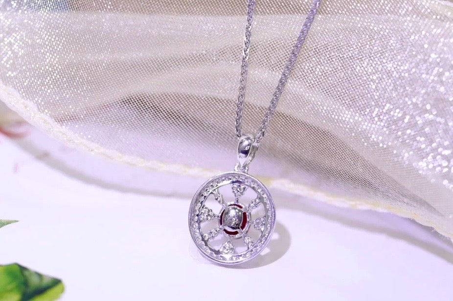 0.65Ct Ruby and Diamond Pendant Necklace 18K White Gold, Ruby and Diamond Pendant Necklace, 18K White Gold, Ruby & Diamond Necklace, Ruby and Diamond Necklace, Ruby Pendant Necklace, Natural Ruby Necklace, Genuine Ruby, Burma Ruby, Natural Ruby, Pigeon Blood Ruby, Authentic Ruby Pendant Necklace, Authentic Ruby Necklace, Natural Ruby Necklace, Women's Ruby Necklace, 18k Gold Ruby Necklace, July Birthstone Ruby, July Birthstone Ruby Necklace, Anniversary Gift Ruby, Natural Ruby Pendant, Natural Ruby