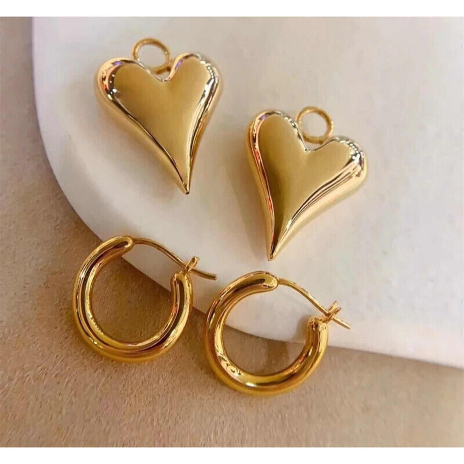 18k Gold Hoop Earrings, Yellow Gold Hoop Earrings 18k, 18k Solid Yellow Gold Hoop Earrings, Au750 Hoop Earrings, Au750 Yellow Gold Hoop Earrings, Yellow Gold Hoop Earrings 18k, 18k Gold Heart Earrings, Women’s 18k Gold Hoop Dangle Earrings, 18k Yellow Gold Hoop Earrings, Solid Yellow Gold Hoops, Yellow Gold Heart Dangle Earrings 18k, Yellow Gold Heart Hoop Earrings, Solid Yellow Gold Heart Hoops, Women’s Yellow Gold Heart Hoop Earrings, Women’s Yellow Gold Heart Earrings 18k, Au750 Yellow Gold Hoops